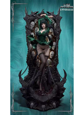 JC模玩 LES工作室 ONEPUNCHMAN 地狱吹雪 限量手办雕像 翻模