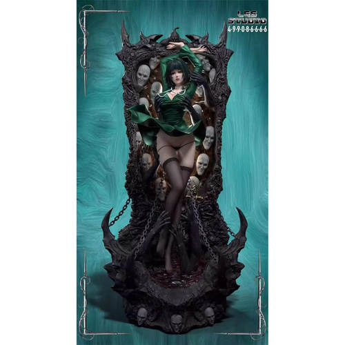 JC模玩 LES工作室 ONEPUNCHMAN 地狱吹雪 限量手办雕像 翻模