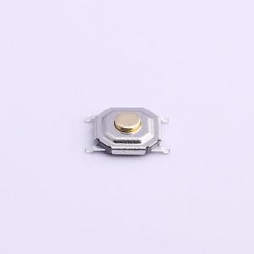 UK-B0233G16-SP25Y 轻触开关 5.2*5.2*1.6mm 立贴 轻触开关 SMD