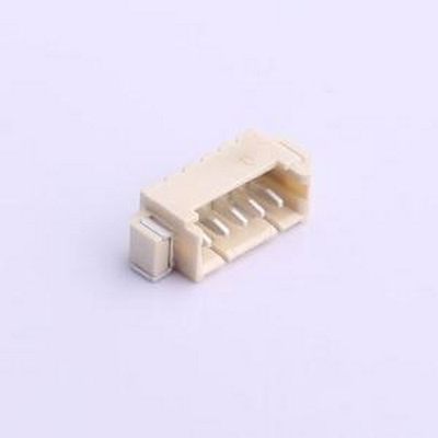 WF12505-01200 线对板/线对线连接器 1x5P 间距:1.25mm 卧贴 SMD,