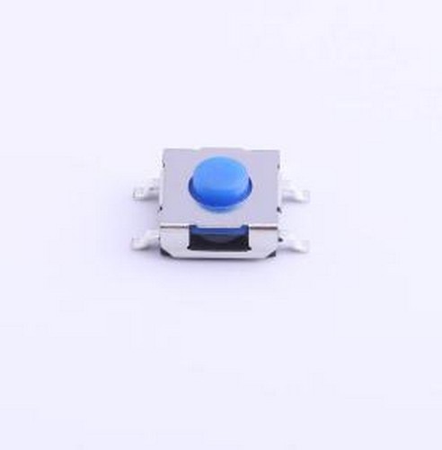 K2-1156SP-D5SW-05 轻触开关 大力度防水蓝色硅胶开关 6.3mm*6.2m