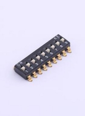 DSIC09LSGET 拨码开关 2.54mm 9位贴片高柄拨码开关 SMD-18P,6x22