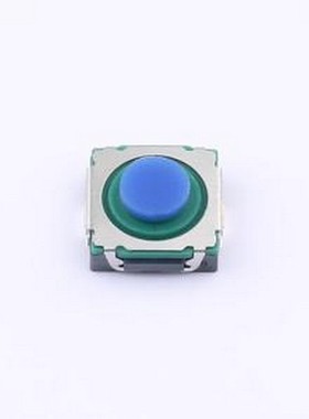 TVFU13-040OU-R 轻触开关 8X8汽车开关/翘脚/4.0H/1000gf/黑底硅