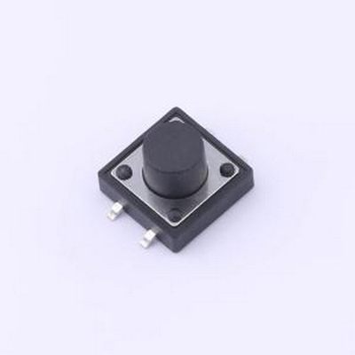 K-KW02N01P-1201 轻触开关 轻触开关 12x12x8mm SMD 无定位 黑色