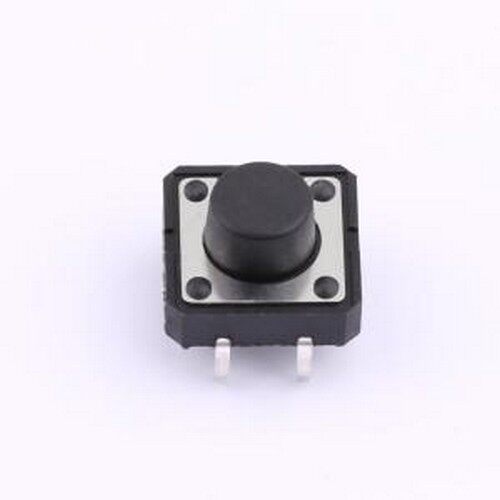 HX TS127CJ 250gf 009 轻触开关 12x12x7mm 立插 轻触开关 插件,1