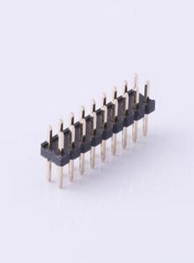 1215-1209G0S087C001 排针 间距:2mm 2x9P 直插 方针 插件,P=2mm