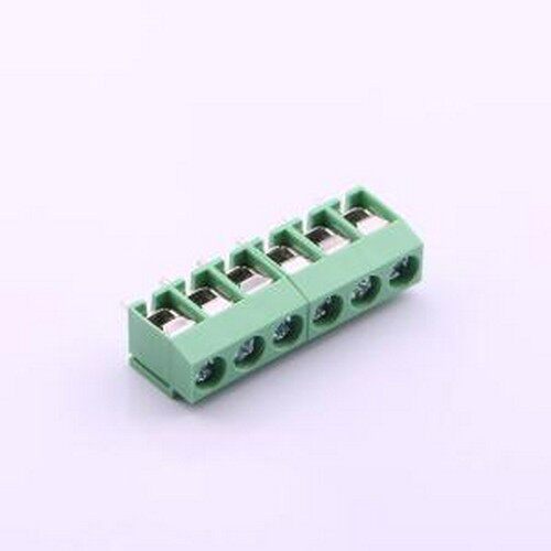 WJ126V-5.0-6P 螺钉式接线端子 5mm 1x6P 排数:1 每排P数:6 直插