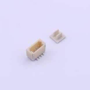 1x4P 间距 1mm FWF10002 SMD 线对板针座 立贴 P=1mm原 S04S24W5M