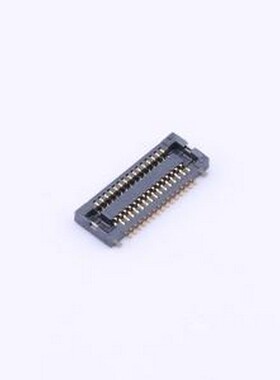 AXT530124 板对板与背板连接器 间距:0.4mm 母 立贴 SMD,P=0.4mm