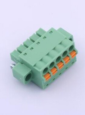 15ETYKDM-3.81-05P-14-00AH 插拔式接线端子 3.81mm 1x5P 排数:1