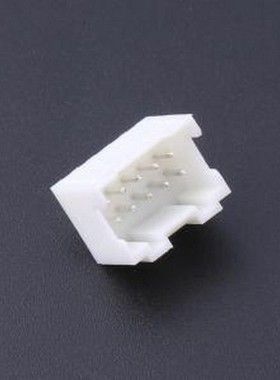 HC-SPH-2*5A 线对板针座 2x5P 间距:2mm 直插 插件,P=2mm原装现货