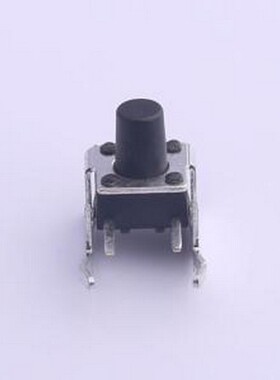 TS-1002N-08026 轻触开关 7.5*6*8mm 卧插 轻触开关 插件,6x7.5mm
