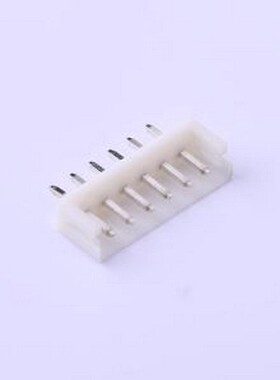 A2502WV-06P 线对板针座 1x6P 间距:2.5mm 直插 白色 插件,P=2.5m