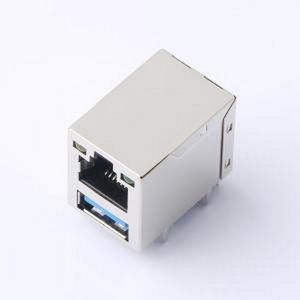 RJ-060+1USB3.0-2以太网连接器(RJ45 RJ11) RJ45