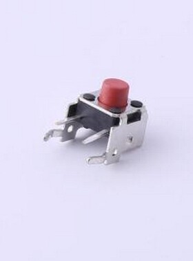GT-TC101F-H060-L1 轻触开关 7.3*7.1*6mm 卧插 轻触开关 插件