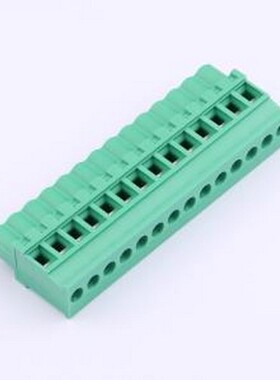 MX2EDGKB-5.08-14P-GN01-Cu-Y-A 插拔式接线端子 5.08mm 排数:1原