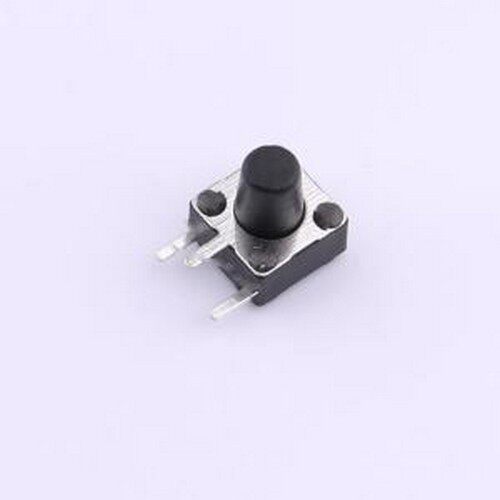 TS-1095C-A8B2-D2 轻触开关 6*6*7.5mm卧插边三脚轻触开关180gf D