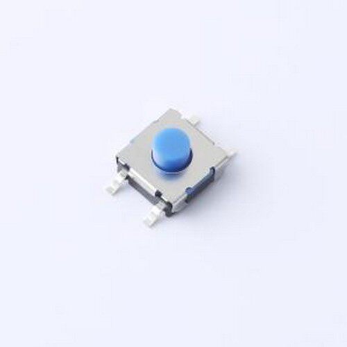 TS6643PA 250gf 轻触开关 6.2*6.4*4.3mm 立贴平脚 轻触开关 防水