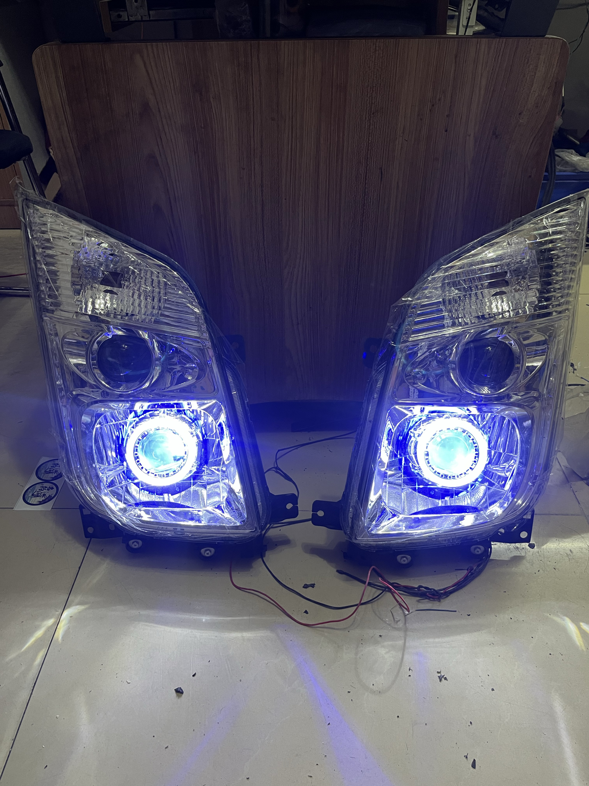 适用于江铃货车凯运N720 凯锐N800大灯改装LED双光透镜前大灯总成