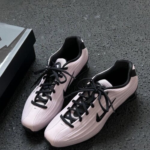 Nike SHOX Z  舒适贴合 透气 生活休闲鞋 女款 玫瑰粉HQ7540-603