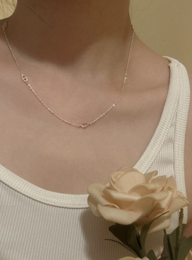 时尚精致简约个性百搭锁骨链送
