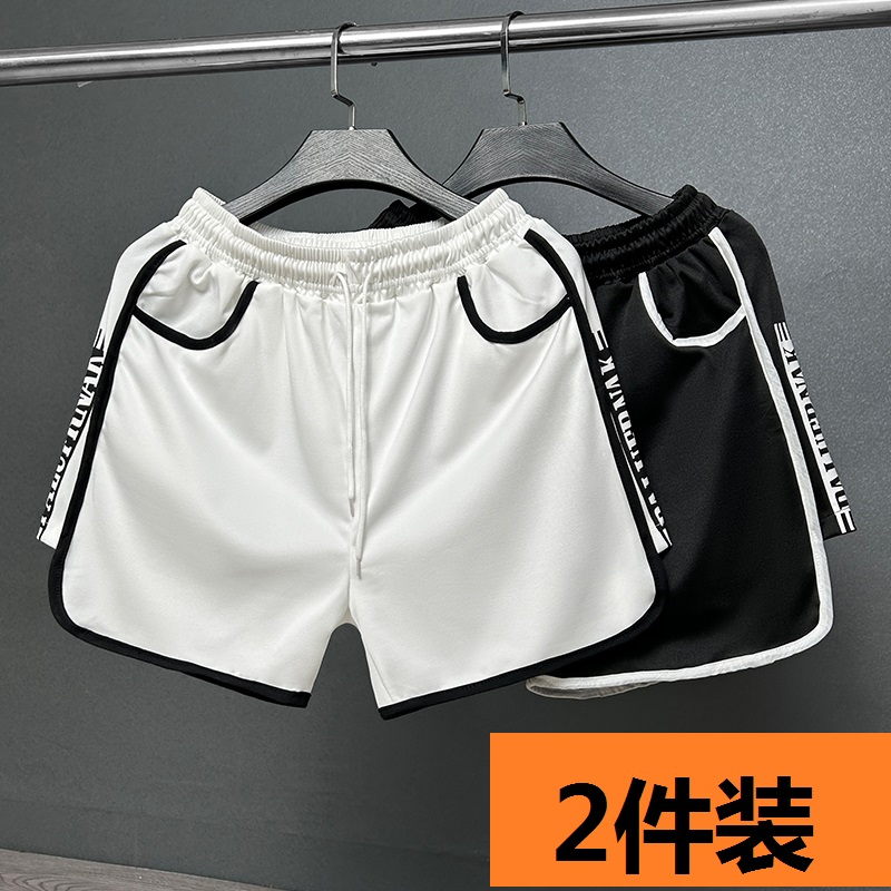 三分裤男潮超短裤纯棉运动短裤夏天薄款居家睡热裤3分情侣沙滩裤