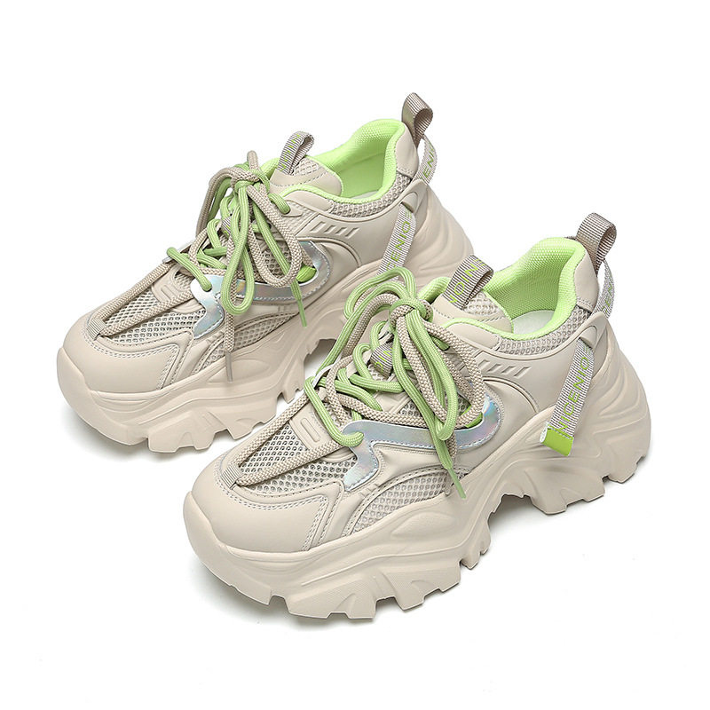 厚底老爹鞋女鞋2025年春季轻便透气休闲百搭增高今年流行的运动鞋,女鞋,时尚休闲鞋,淘宝优惠券,粉丝福利购,淘宝优惠卷