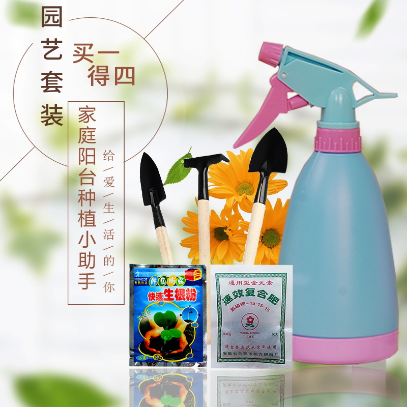 迷你园艺工具养花种花多肉植物种植三件套装组合家用喷水壶小喷壶在类目 鲜花速递/花卉仿真/绿植园艺, 园艺用品, 洒水/浇水壶中 - 来自Buy2taobao.com提供专业的淘宝代购服务