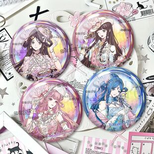 罗丽王默情公主乐冰公主吧唧精灵梦叶罗丽磨砂徽章胸针摆件谷子