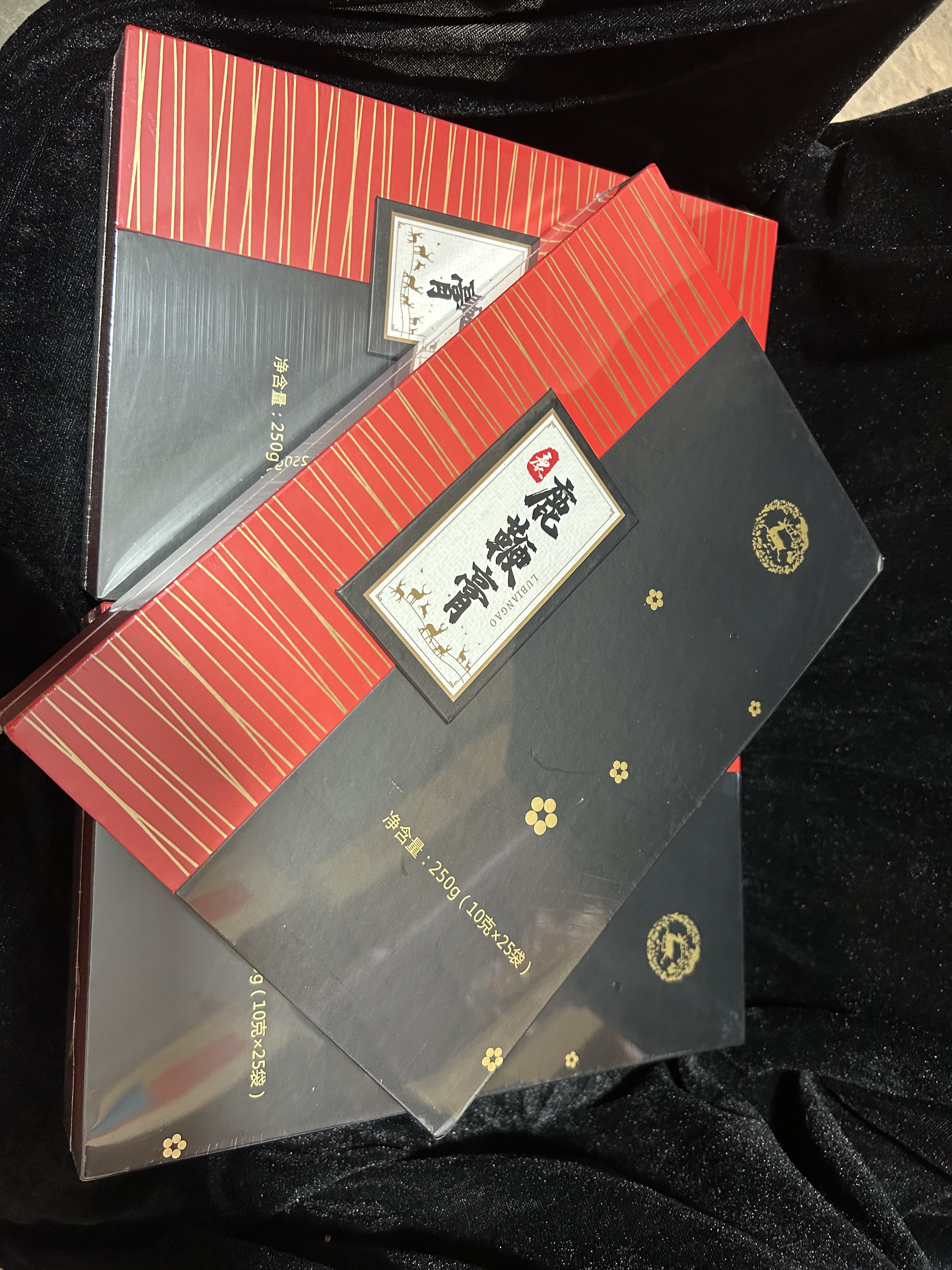 大鹿鞭尾膏滋补膏吉林梅花鹿大鹿鞭长白山人参膏中老年营养滋补品