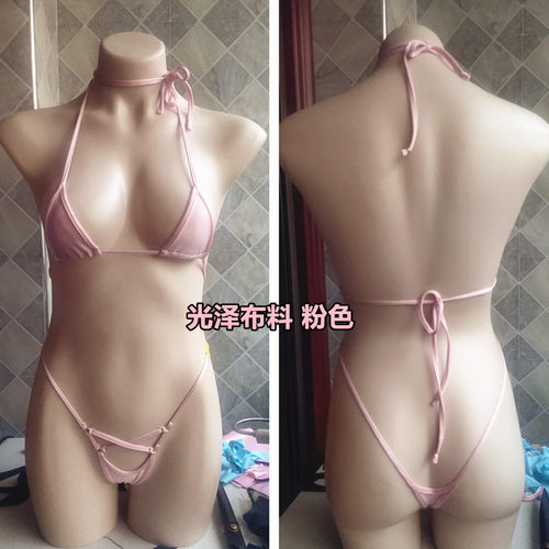 超高叉窄裆X丁字比基尼赛高少女