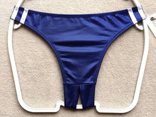 高校贴身缎面镂空T裆丁字裤 奢侈高弹力缎面 赛高少女 10天发货