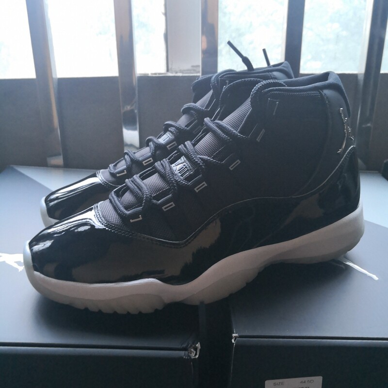 【球鞋世家】air jordan 11 aj11 大魔王25周年黑银 ct8012-011