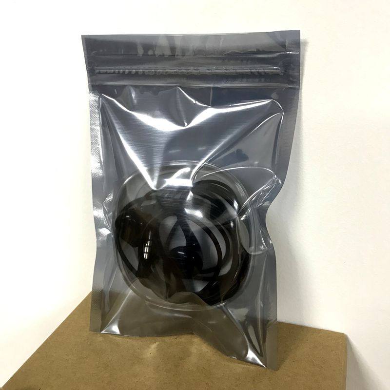 静电袋ic芯片样品袋自封袋屏蔽袋防水包装袋透明袋带拉链防尘防潮