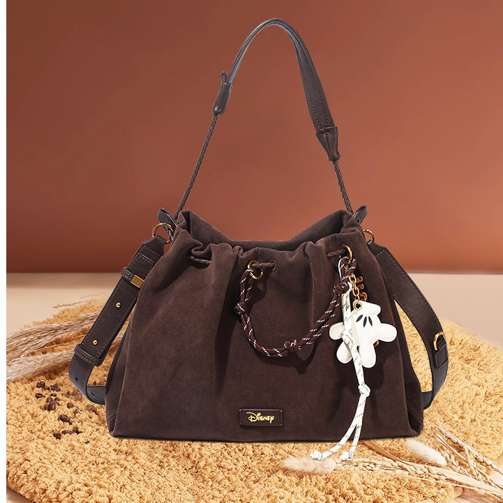 Disney迪士尼正版包包HOBO包腋下包水桶抽绳包单肩手提新年礼物,箱包皮具/热销女包/男包,水桶包,淘宝优惠券,粉丝福利购,淘宝优惠卷