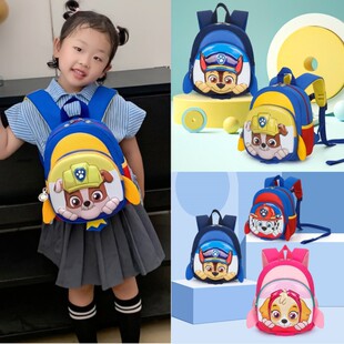 汪汪队书包新款男女童幼儿园宝宝帅气大容量卡通背包时尚双肩背包