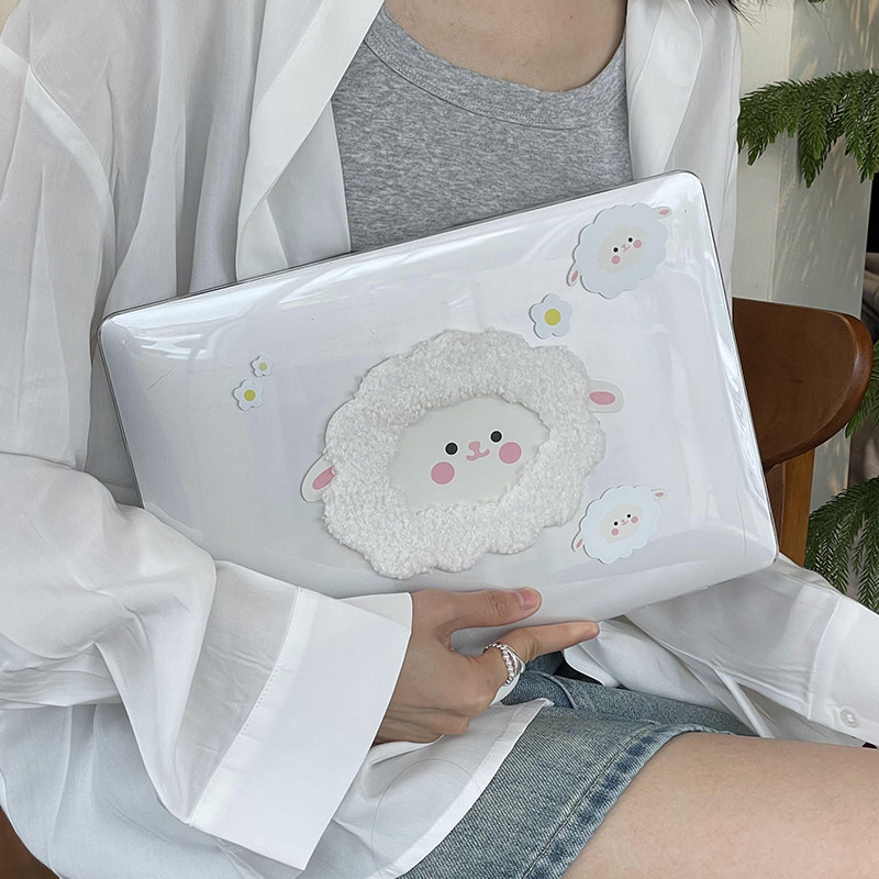 MacBookAir/pro保护壳可爱绵羊软