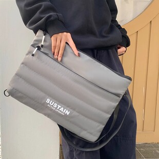 2025新款笔记本电脑包14寸手提单肩女高颜值适用苹果macbookpro/air13.3英寸联想华为内胆包