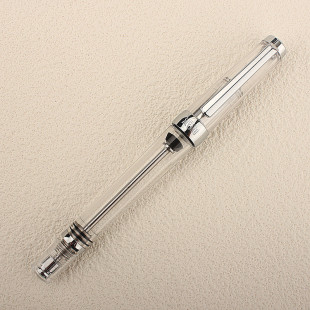 正品派利013负压钢笔透明示范大容量一秒上墨 成人钢笔书写钢笔