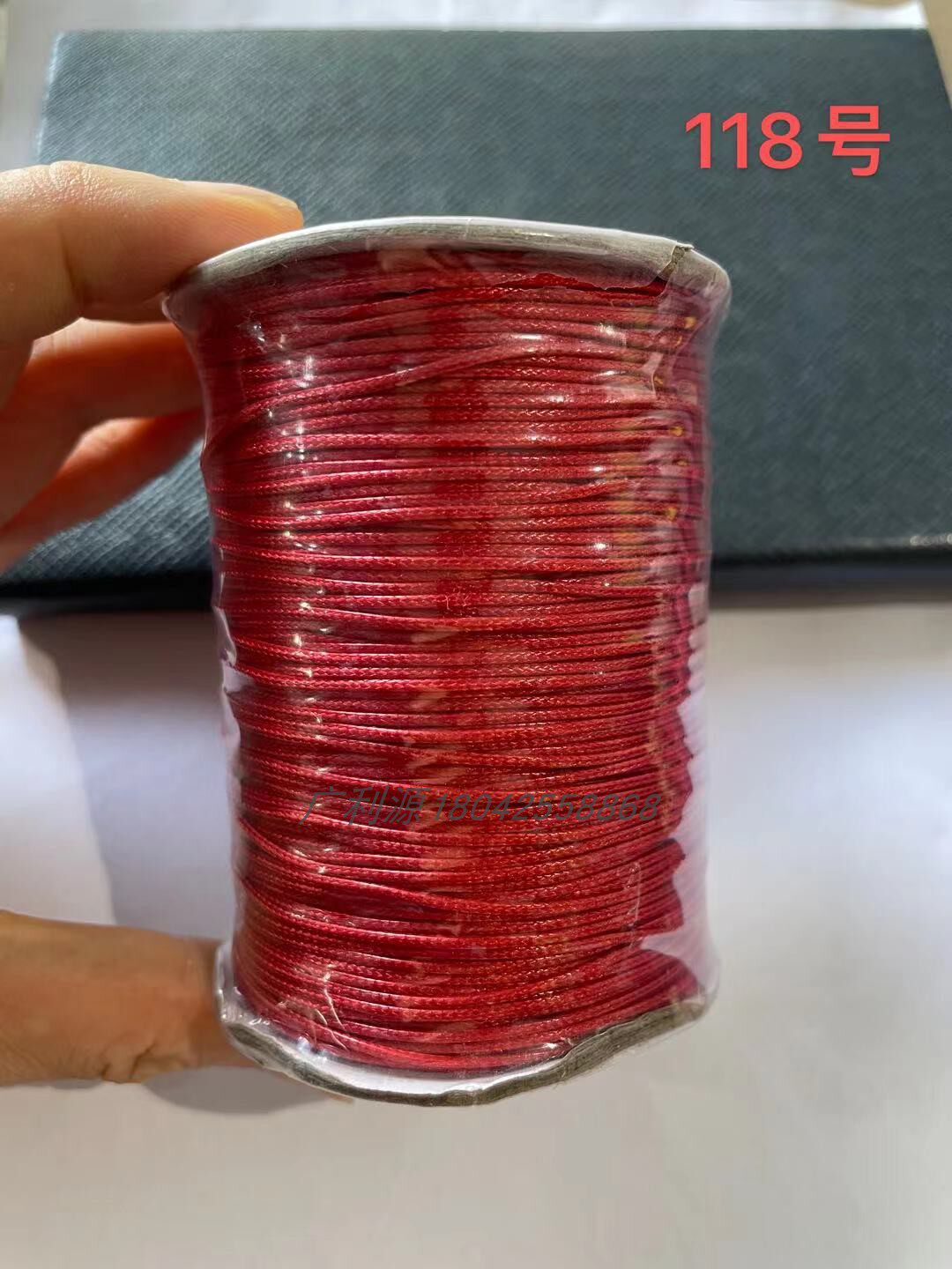 1MM 한국어 왁스 와이어 왁스 로프 DIY 뱀 패턴 로프 꼰 로프 목걸이 로프 패턴 라운드 로프 태그 초 미세 액세서리