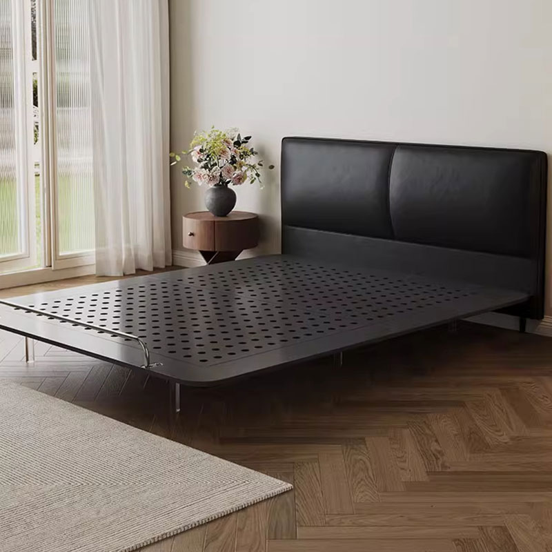 现代简约碳素钢悬浮床小户型