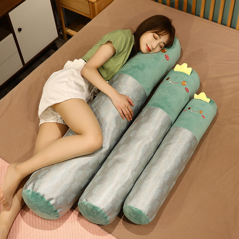 凉席夏季男生款睡觉专用长条抱枕