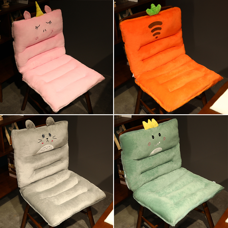 椅子坐垫办公室久坐靠背一体护腰