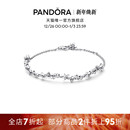Pandora潘多拉璀璨星河手链星星手链不对称星月优雅 新年礼物