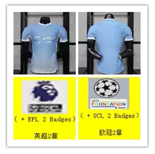 thumbnail for 26-27 Manchester City Home Player Jersey 6261100838 S-2Xl