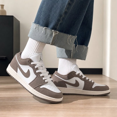 茵特丨Nike耐克正品AJ1篮球鞋女款26夏季新款低帮板鞋大童休闲鞋