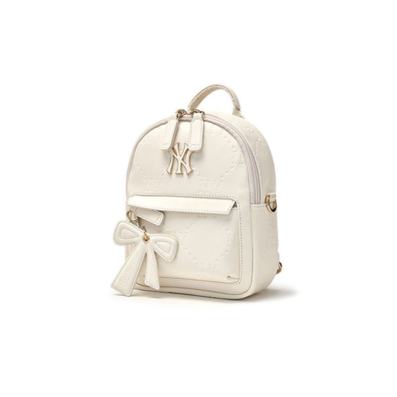 MLB儿童官方男女童钻石老花双肩包2026春季新款迷你时尚旅游背包