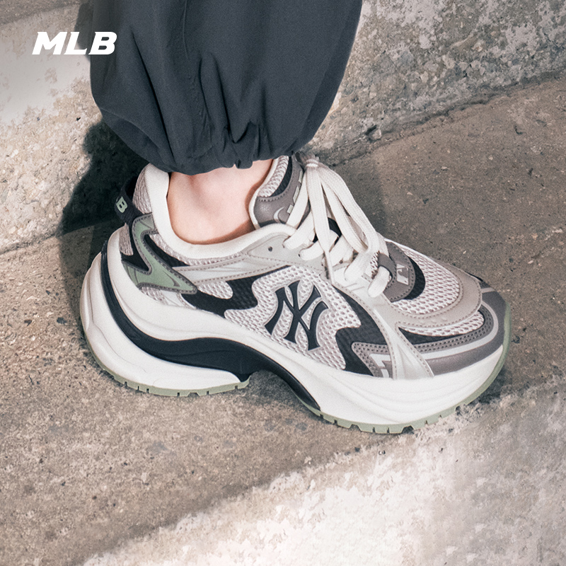 MLB官方老爹鞋男鞋女鞋2025秋季运动鞋休闲鞋低帮学长鞋3ARNSPL4N
