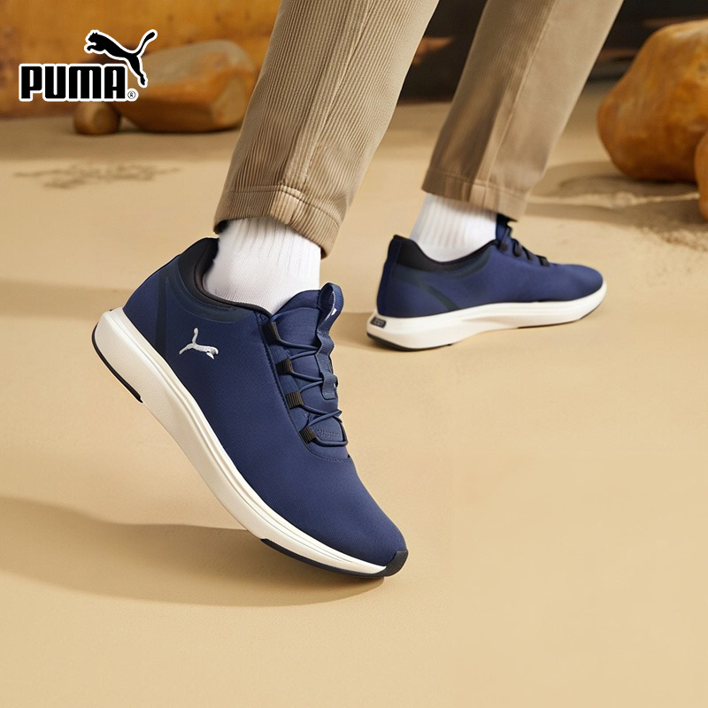 Puma彪马一脚蹬穿脱运动鞋男鞋女鞋2025冬季新款蓝色跑步鞋312005
