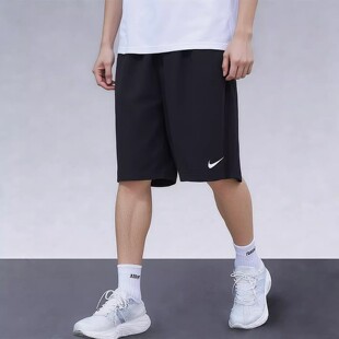 NIKE耐克快干足球短裤男裤宽松运动裤跑步裤子健身训练裤IB8654